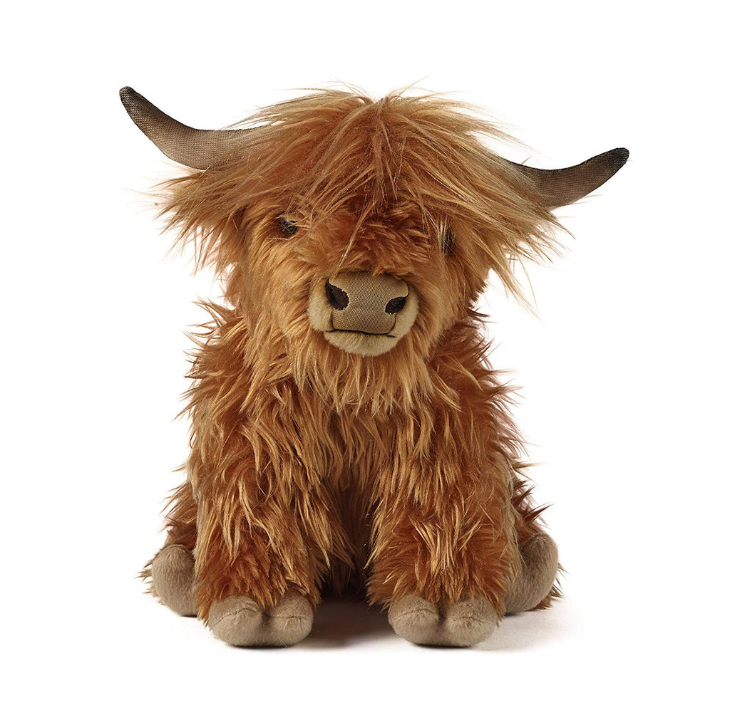 Large Living Nature Highland Cow with Sound