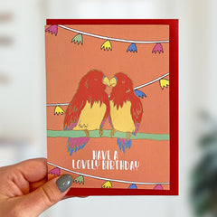Bird Lovely Birthday Card
