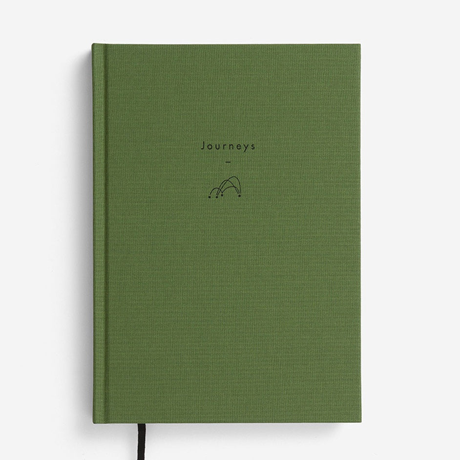 Journeys Green Notebook