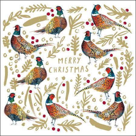 Pheasant Luxury Christmas Card Box