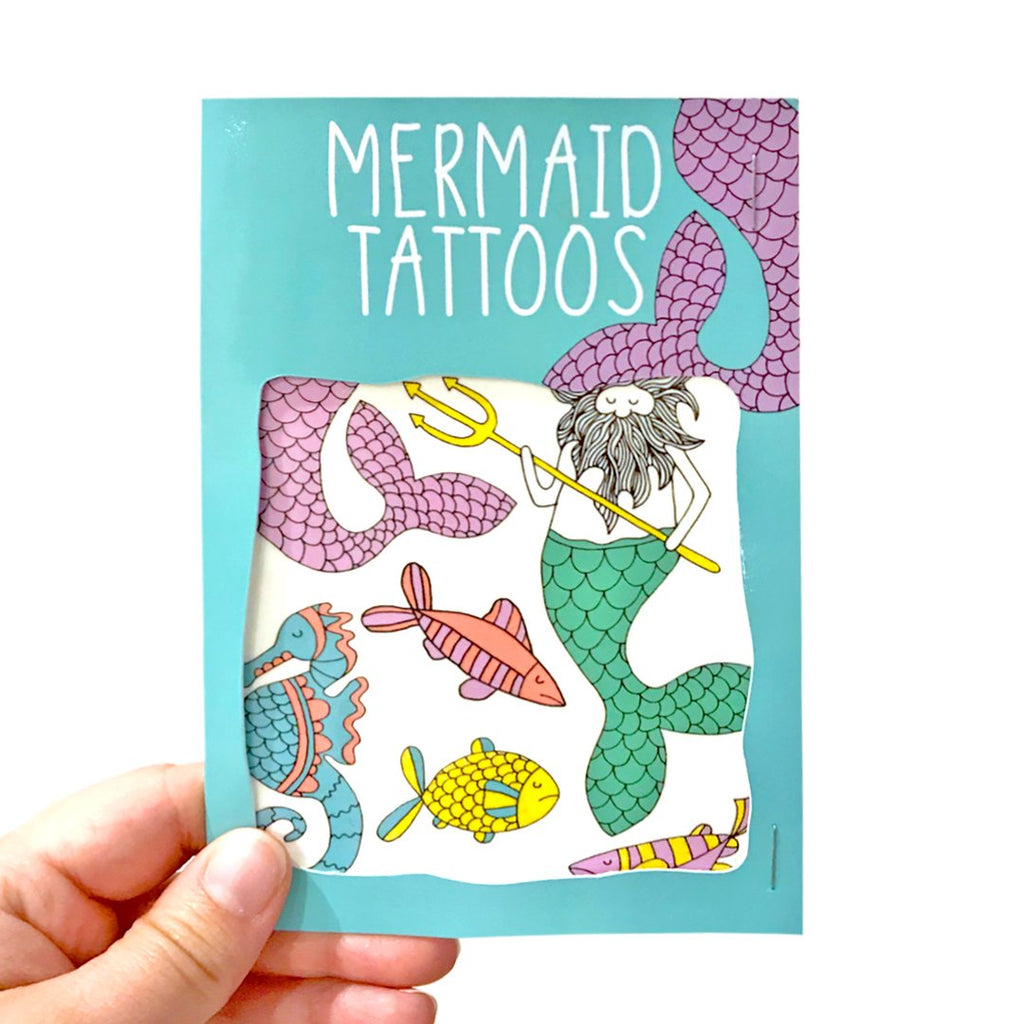 Mermaid Transfer Tattoos