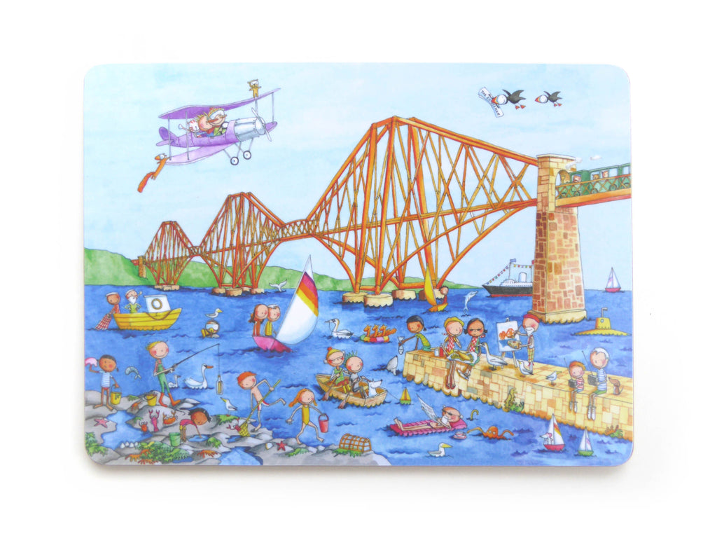 The Forth Rail Bridge Gingerpaws Placemat