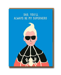 Always Be My Superhero Card