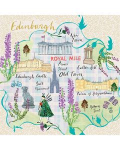 Edinburgh Josie Shenoy Illustration Card