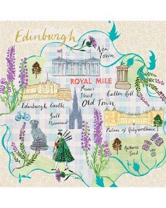 Edinburgh Josie Shenoy Illustration Card