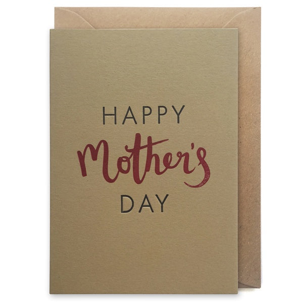 Happy Mother’s Day Letterpress Card