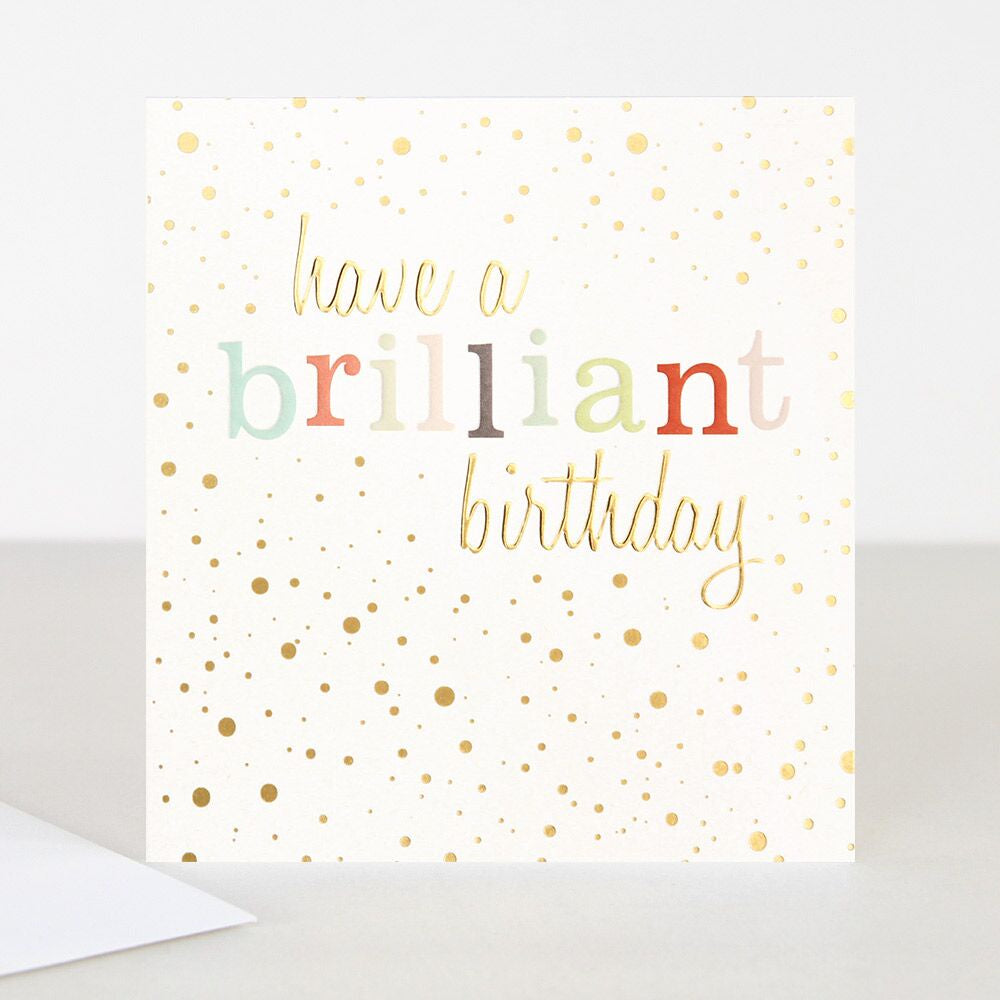 Have A Brilliant Birthday Card