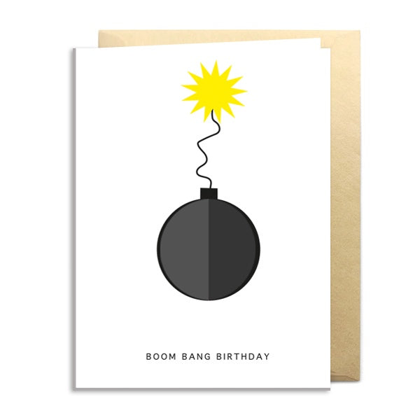 Boom Bang Birthday Folding Card