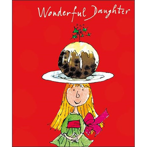 Wonderful Daughter Christmas Card