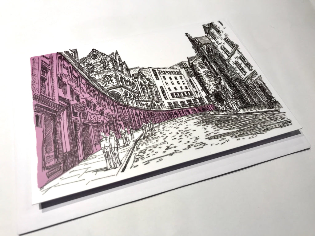 Victoria Street Sketch Card (Landscape)