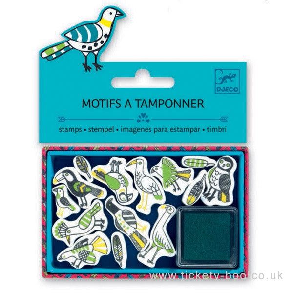 Birds and Feathers Stamp Kit