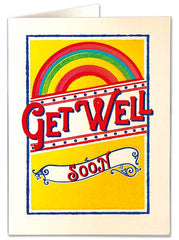 Get Well Rainbow Card