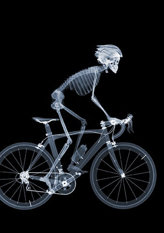 Pedal Power Skeleton Card