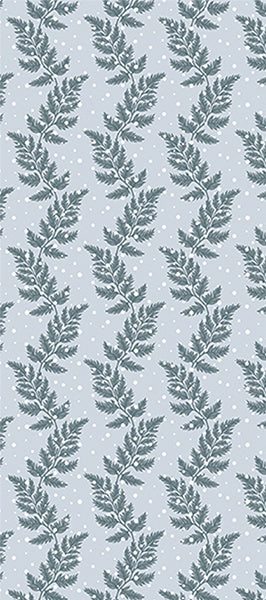 Snow and Fern Tissue Paper