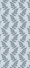 Snow and Fern Tissue Paper