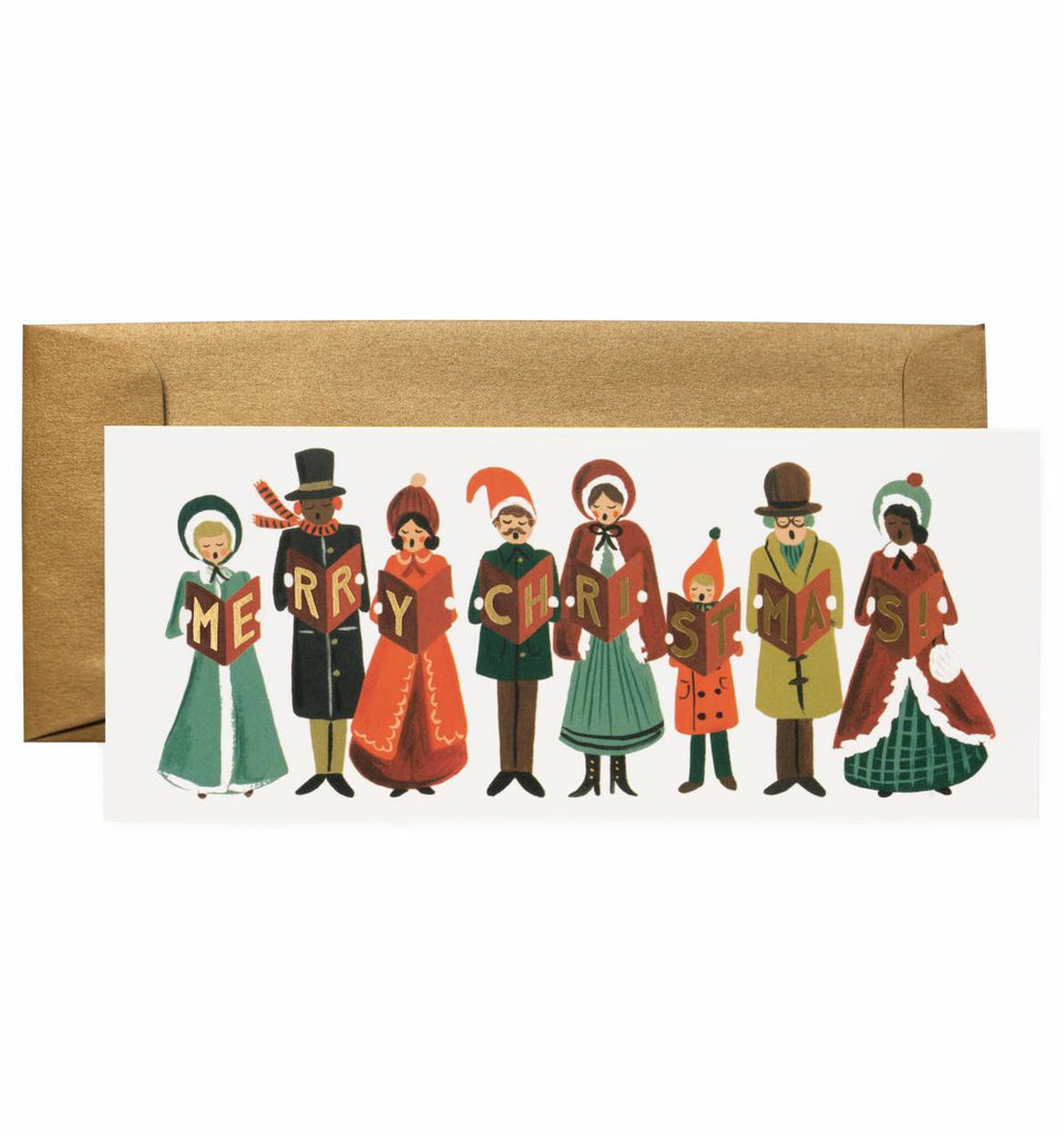 Carolers Christmas Money Wallet