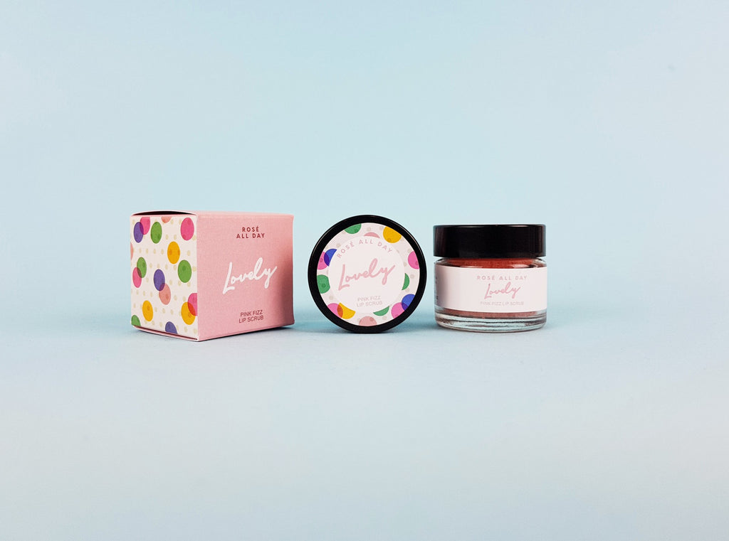 Rosé All Day Pink Fizz Lip Scrub