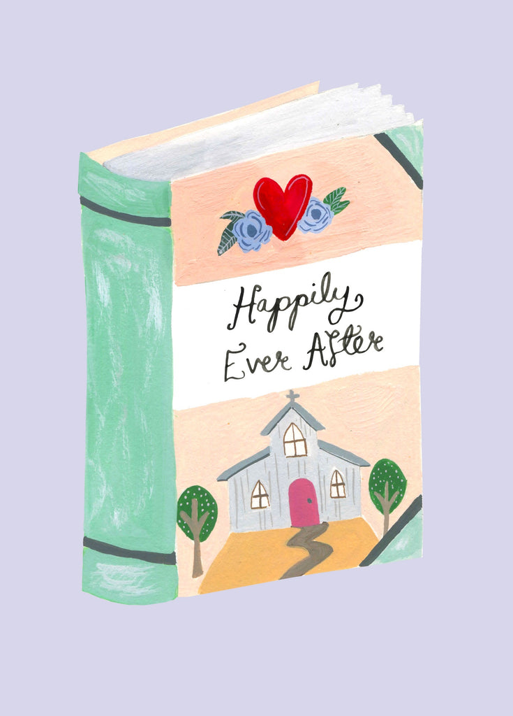 Happily Ever After Book Card