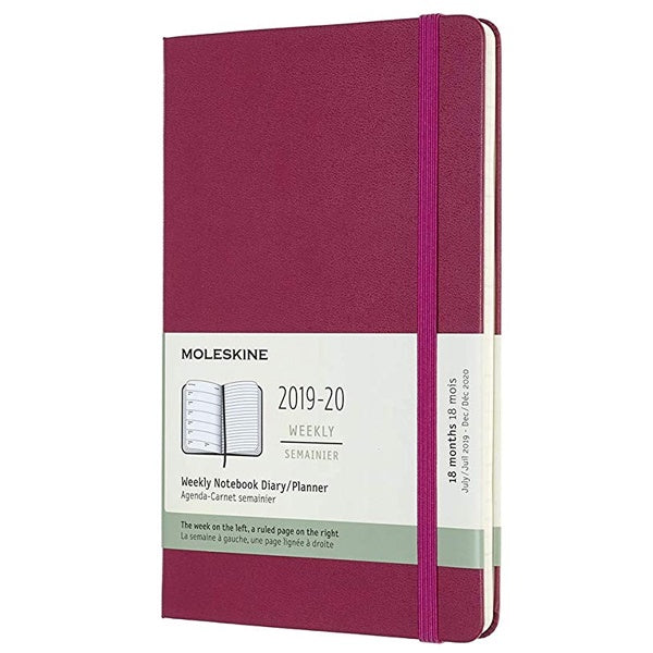 Moleskine 2019/20 Snappy Pink Academic Large Diary