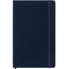 Moleskine Large Squared Hardcover Notebook Sapphire Blue