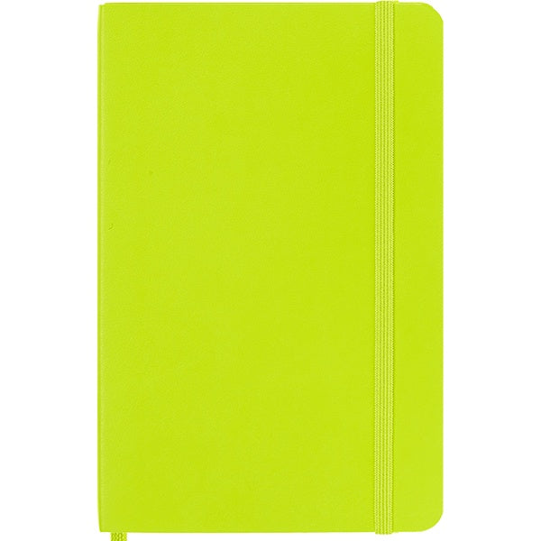 Moleskine Pocket Plain Softcover Notebook Lemon Green
