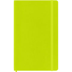 Moleskine Large Ruled Soft Notebook Lemon Green