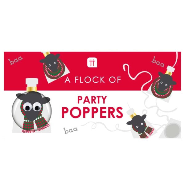 Botanical Sheep Poppers Pack of 8