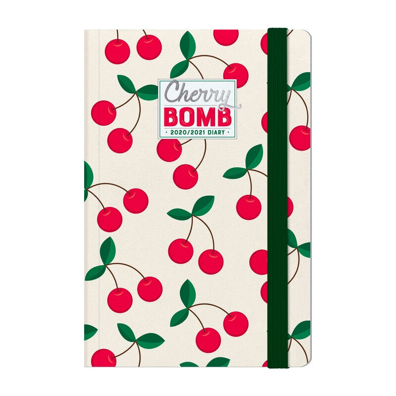 Medium Weekly Diary 2020/ 2021 Cherry Bomb
