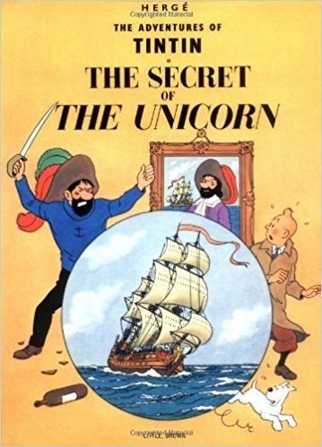 The Secret of the Unicorn Postcard