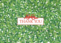 Boxwood Pack of 8 Thank You Cards