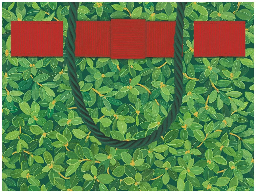 Green Boxwood Gift Bag - Small