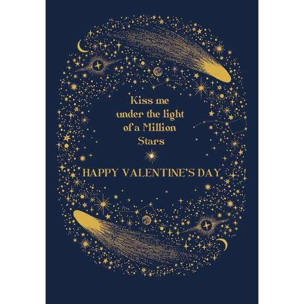Kiss Me Under the Stars Valentine s Day Card Paper Tiger