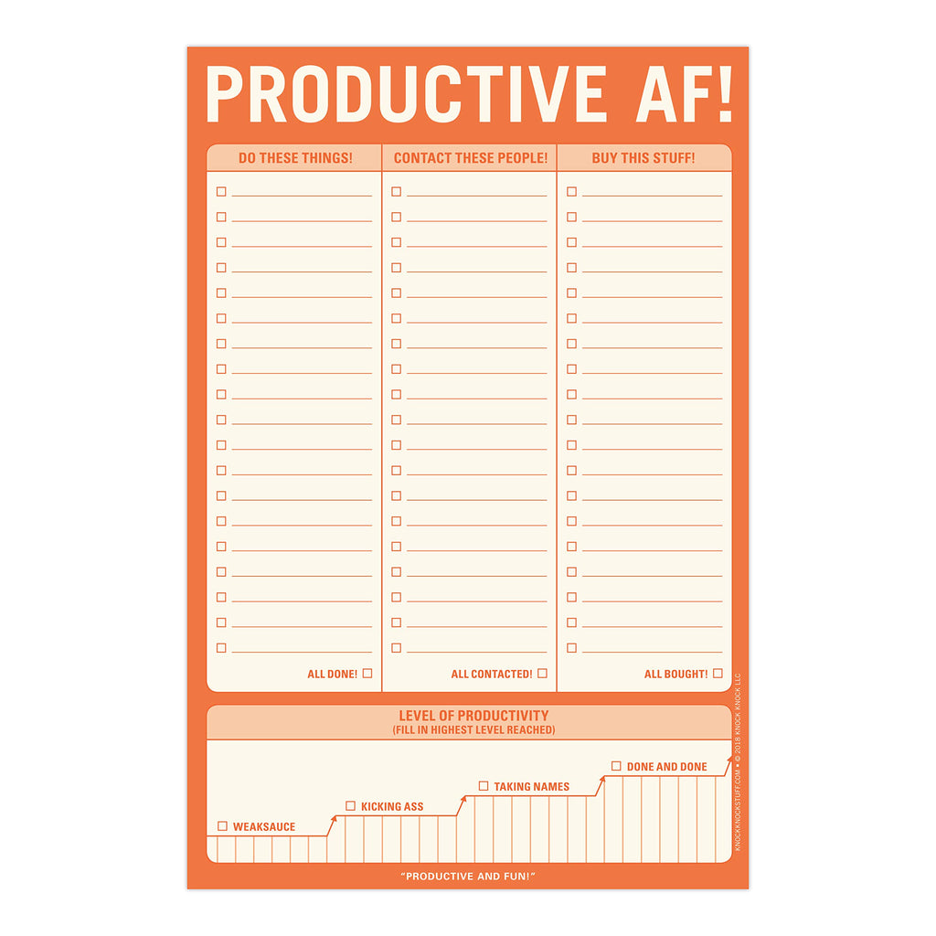 Productive AF Pad