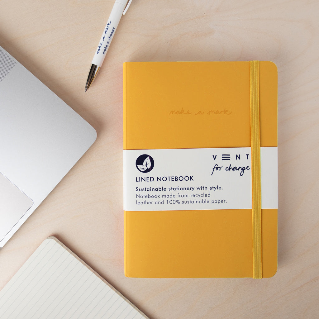Make A Mark Notebook Yellow A5