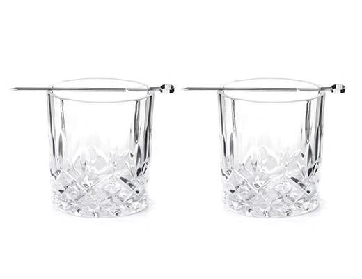 Whiskey Tumbler Set of Two Glasses