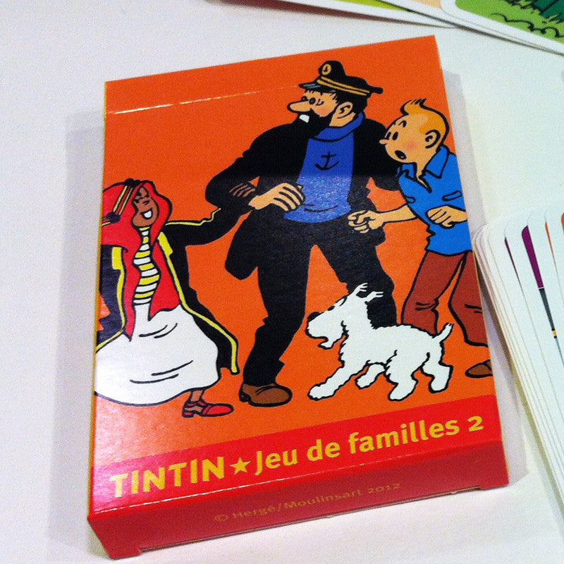 Tintin Jeu de Familles 2