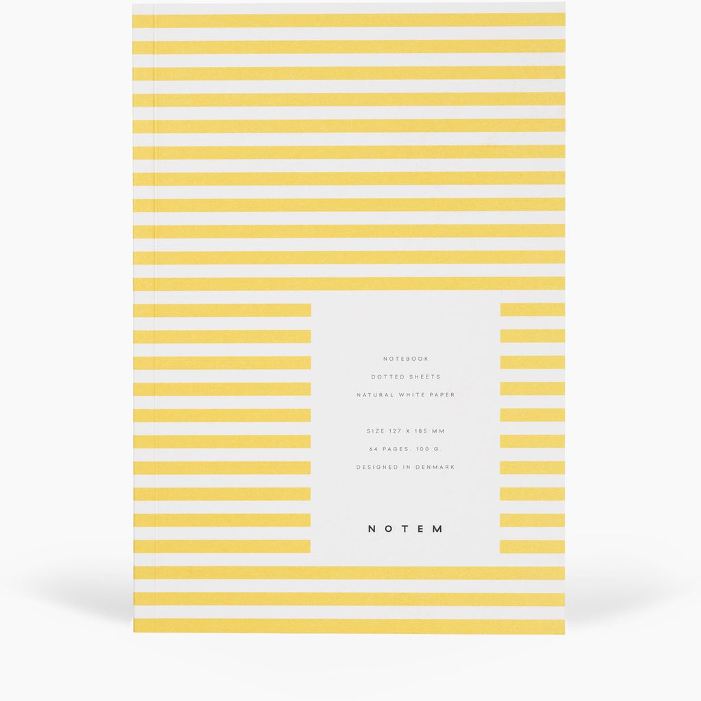 Vita Softcover Notebook Small Yellow by Notem