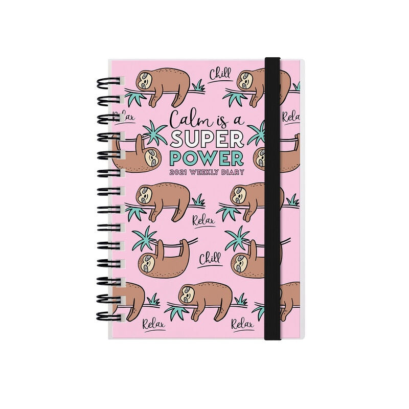 Calm Is A Super Power 2021 Small Weekly Diary