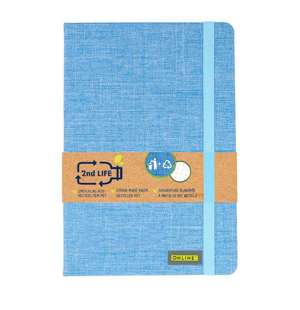 2nd Life A5 Blue Notebook