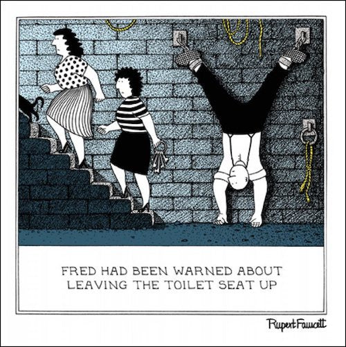 In Chains Rupert Fawcett Card