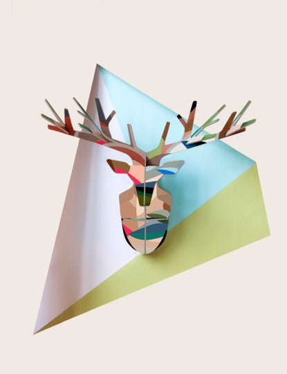 Totem Wall Decoration Enchanted Deer - Leaf