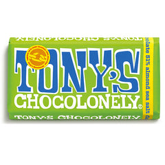 Tony’s Chocolonely Almond and Sea Salt Chocolate Bar