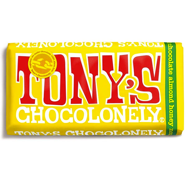 Tony’s Chocolonely Almond, Honey and Nougat Chocolate Bar