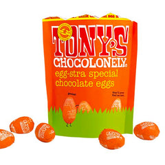 Tony's Chocolonely Salted Caramel Chocolate Easter Egg Pouch