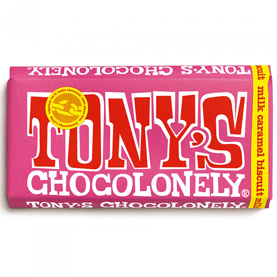 Tony's Chocolonely Milk Caramel Biscuit