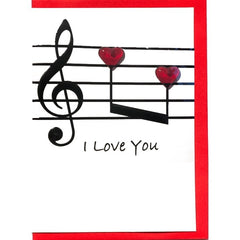 I Love You Valentine Card