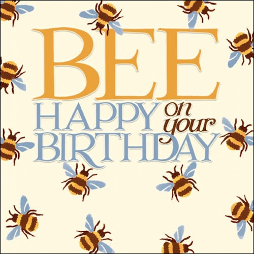Bee Happy On Your Birthday Emma Bridgewater Card