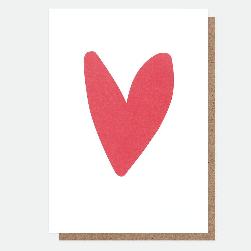 Red Heart Card