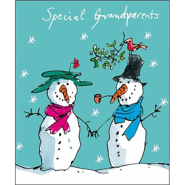 Special Grandparents Quentin Blake Christmas Card