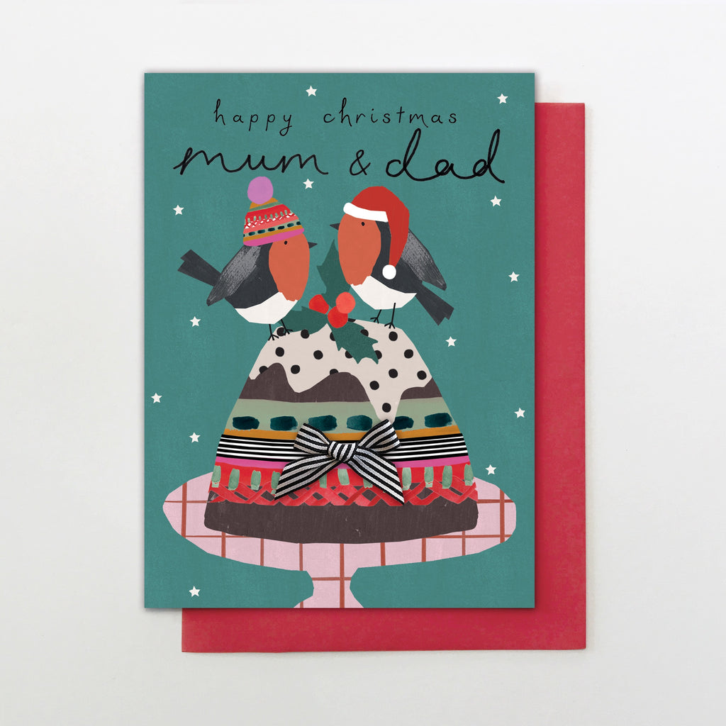 Happy Christmas Mum & Dad Card